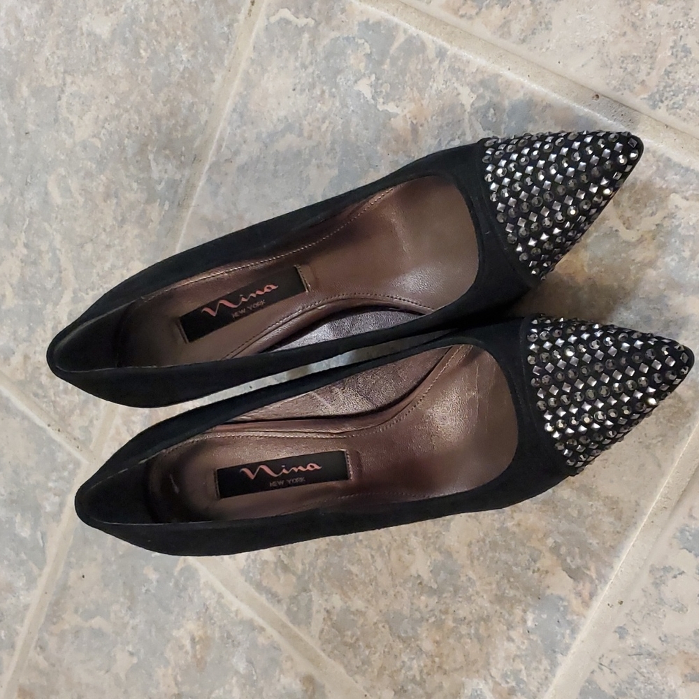 Nina Hanett Leather Pumps